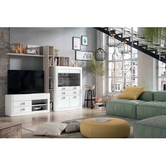 Salón Neva 609, fabricado en melamina y  madera de pino 2