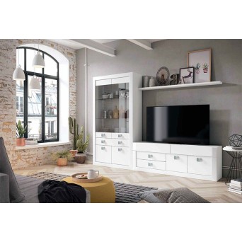 Salón Neva 622, fabricado en melamina y madera de pino 2