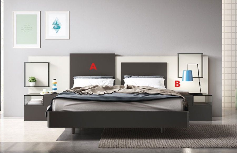 Dormitorio Cubic 128 acabados