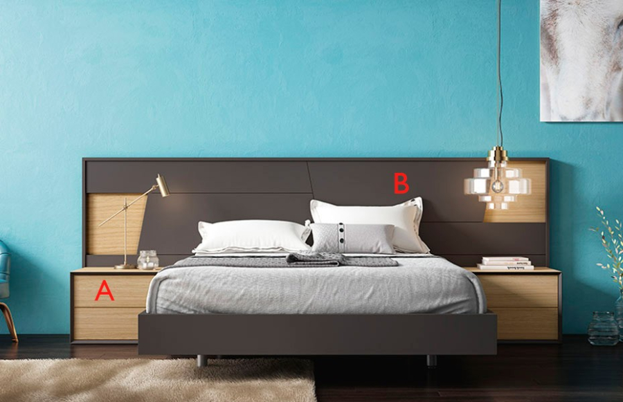 Dormitorio moderno Collage 133 | Mesegue en Muebles Lara