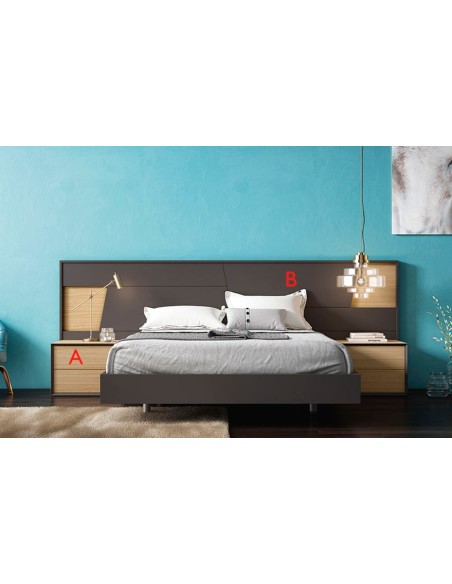 Dormitorio moderno Collage 133 | Mesegue en Muebles Lara