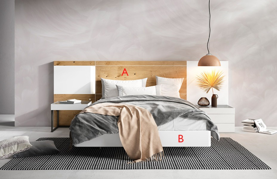 Acabados dormitorio  Mino 110