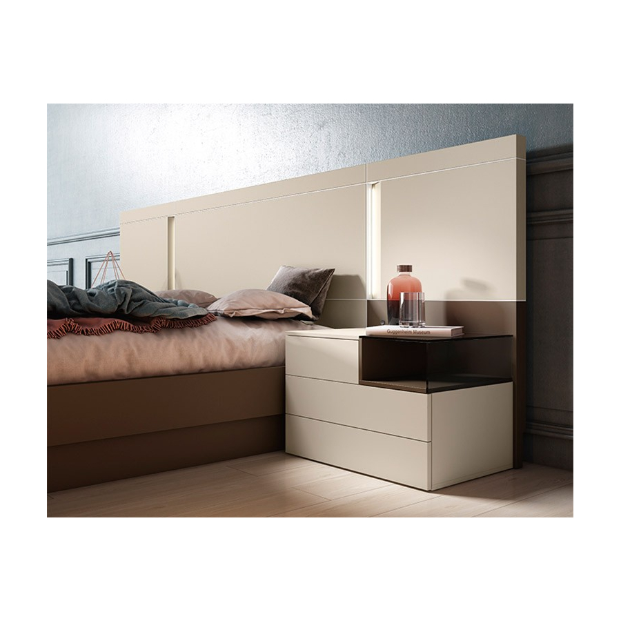 Dormitorio moderno Mino 111  | Mesegue en Muebles Lara