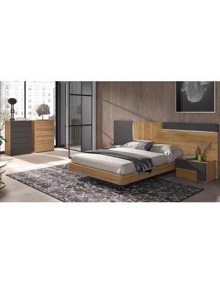 Dormitorio moderno Icon 2 fabricado en melamina