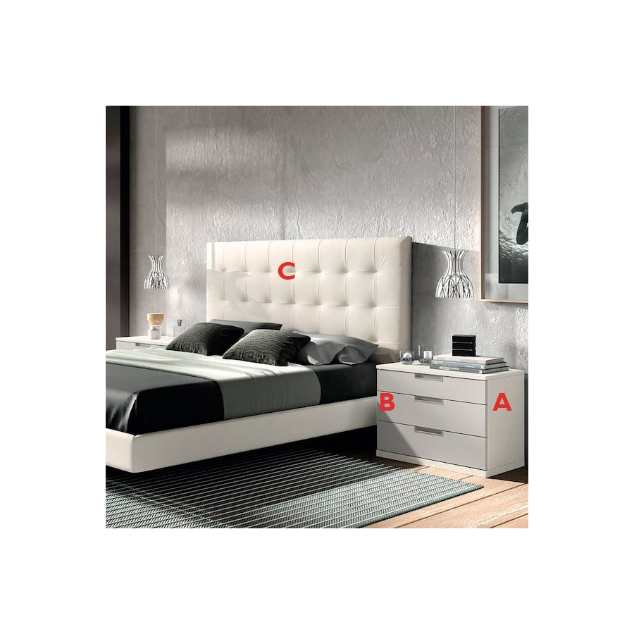 Dormitorio Bolonia Glicerio Chaves acabados