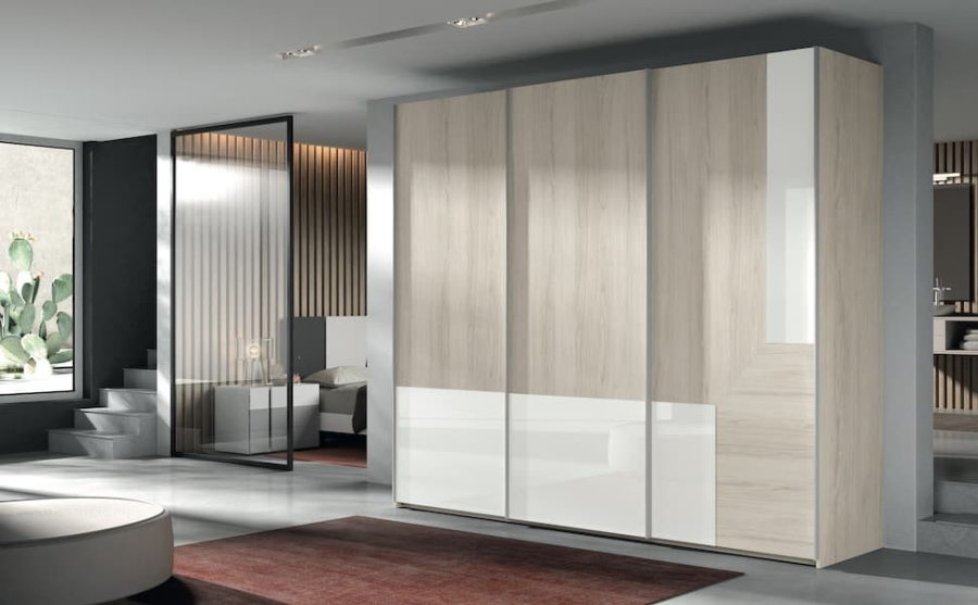Armario 70 de estilo moderno fabricado en melamina