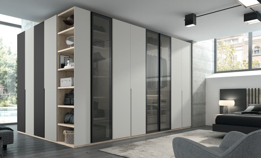 Armario rincón 65 de estilo moderno Muebles Lara