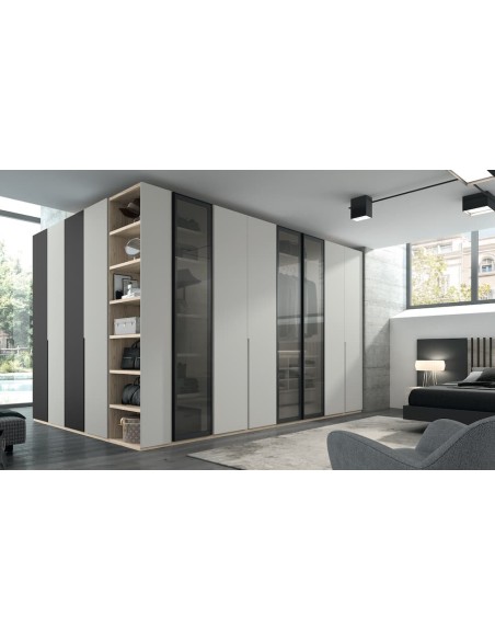 Armario rincón 65 de estilo moderno Muebles Lara