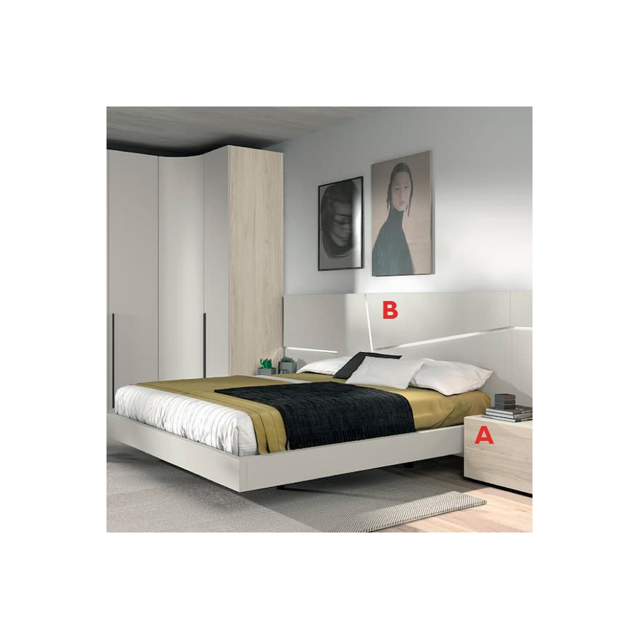 Dormitorio Skorpio 2 Glicerio Chaves Acabados