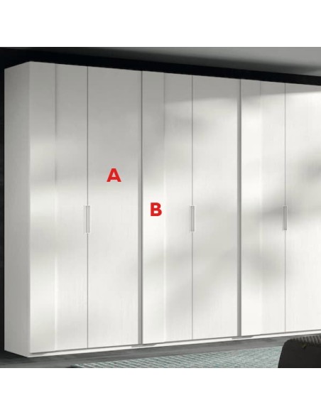 Armario modelo 49 fabricado en melamina Muebles Lara