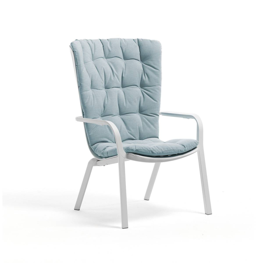 Sillón de terraza Folio comfort Blanco-Artic