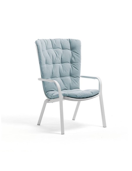 Sillón de terraza Folio comfort Blanco-Artic