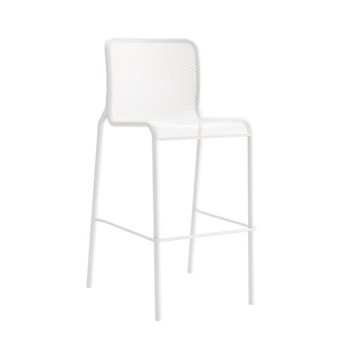 Taburete Momo blanco