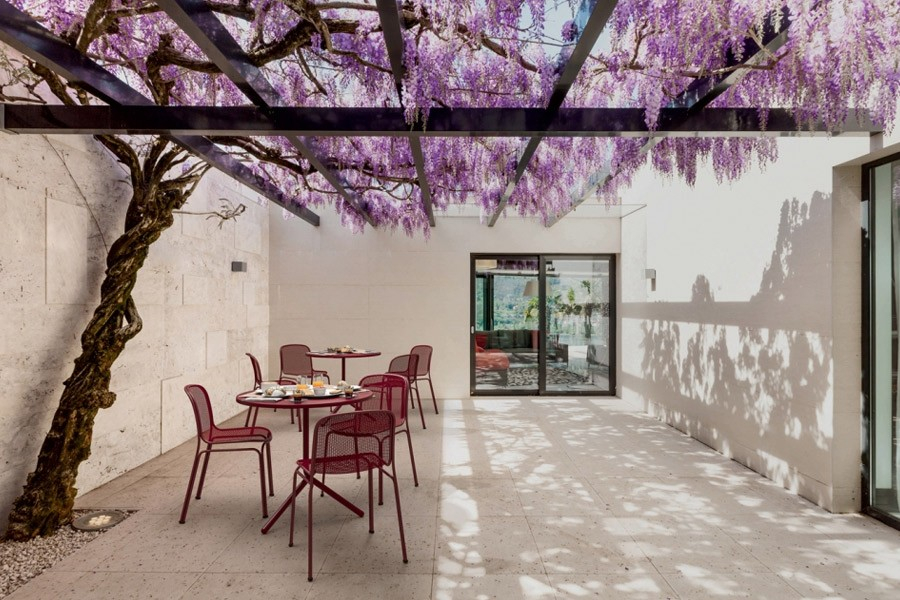 Silla Villa colos rojo