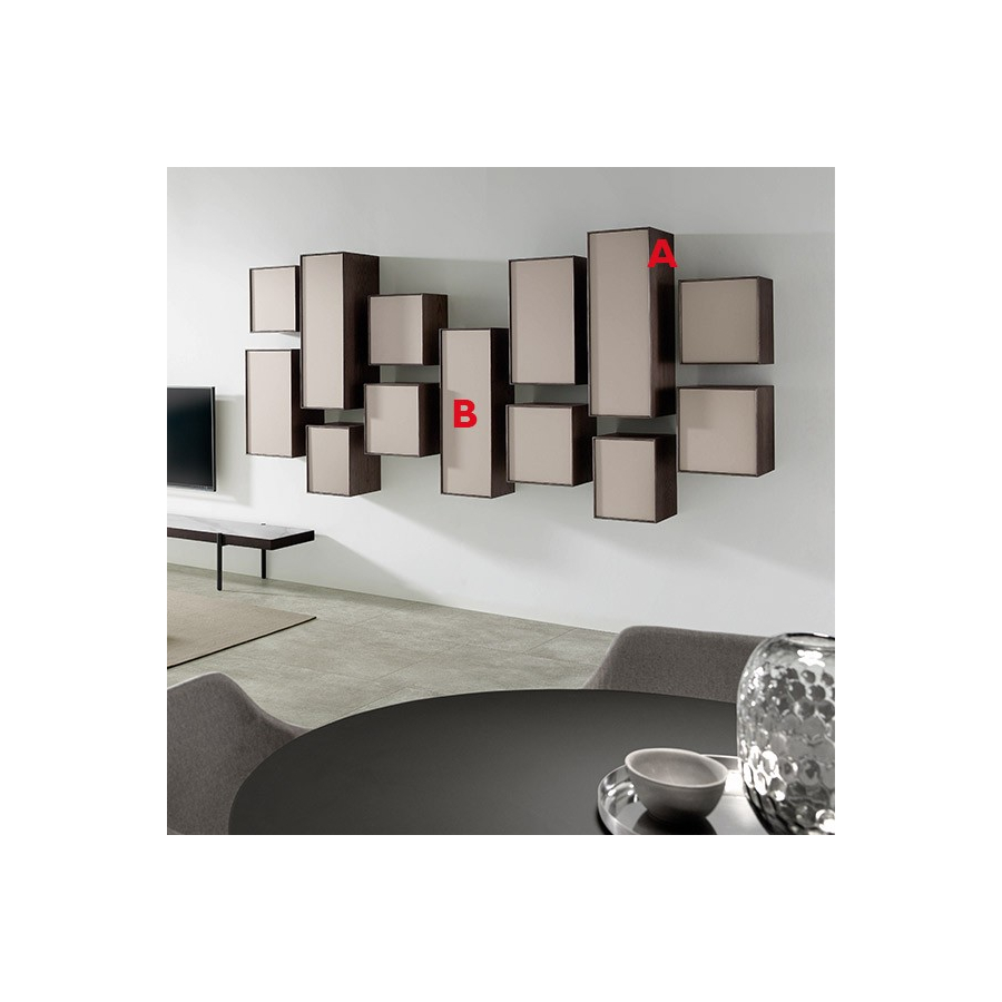 Personalización de acabados disponible del Salón Cubos Q7 de Loyra
