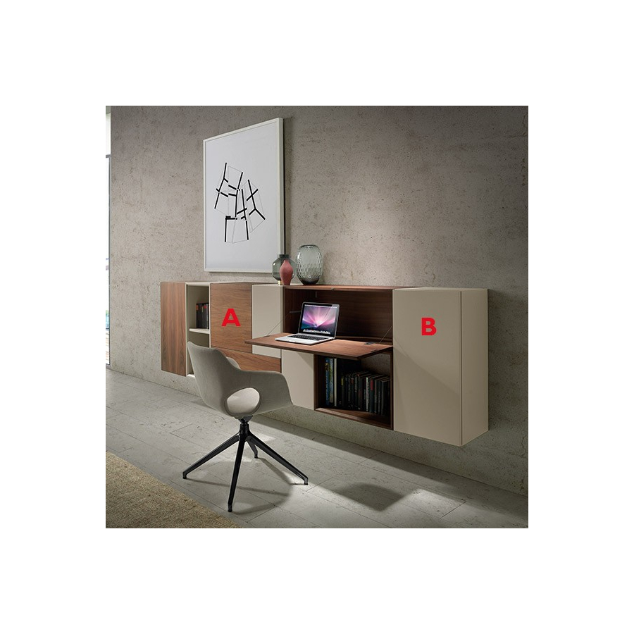 Personalización de acabados de la Composición Cubos Q9 de Loyra