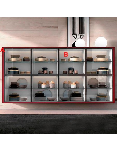 Vitrina Moss 14 | Loyra en Muebles Lara