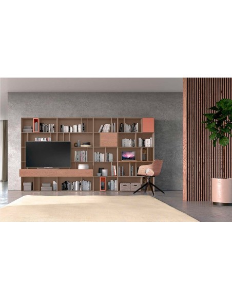 Vista ambiente de la Composición de salón Yoko 05 de Loyra