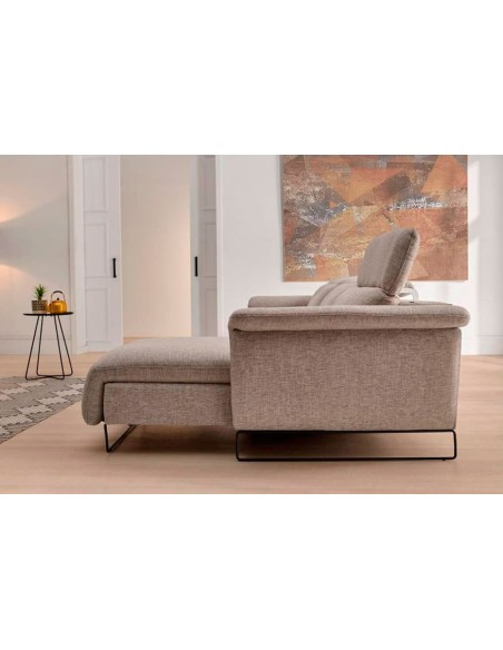 Chaiselongue relax Ashley compuesto por 3 módulos.