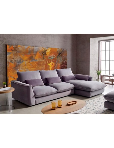 Sofá chaiselongue modular