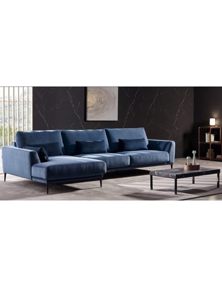 Sofá con chaiselongue Adagio