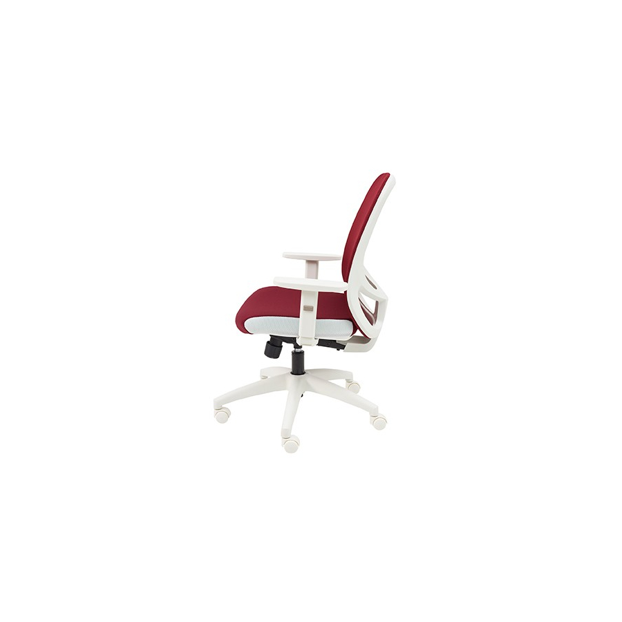 Silla de oficina Dan con respaldo de malla.