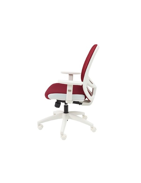Silla de oficina Dan con respaldo de malla.