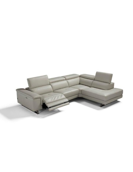 Chaiselongue Lucio con sillón reclinable eléctrico.