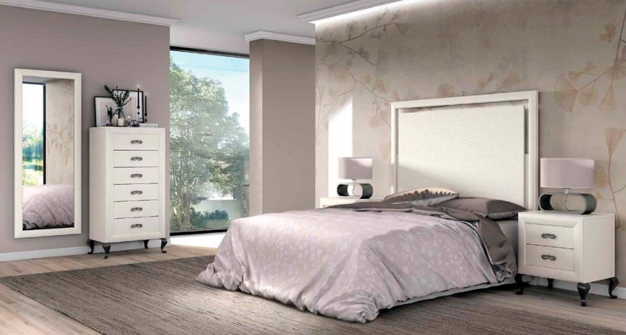 comprar online composición dormitorio parma blanco