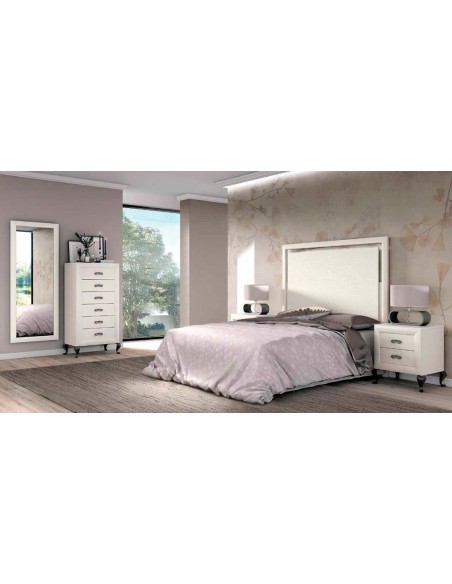 comprar online composición dormitorio parma blanco