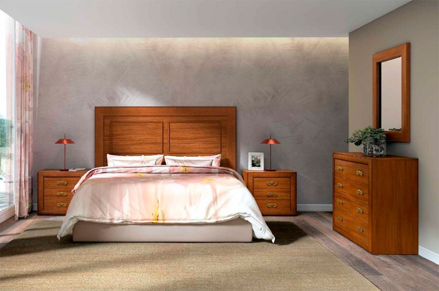 Dormitorio Parma 25 de estilo clásico.