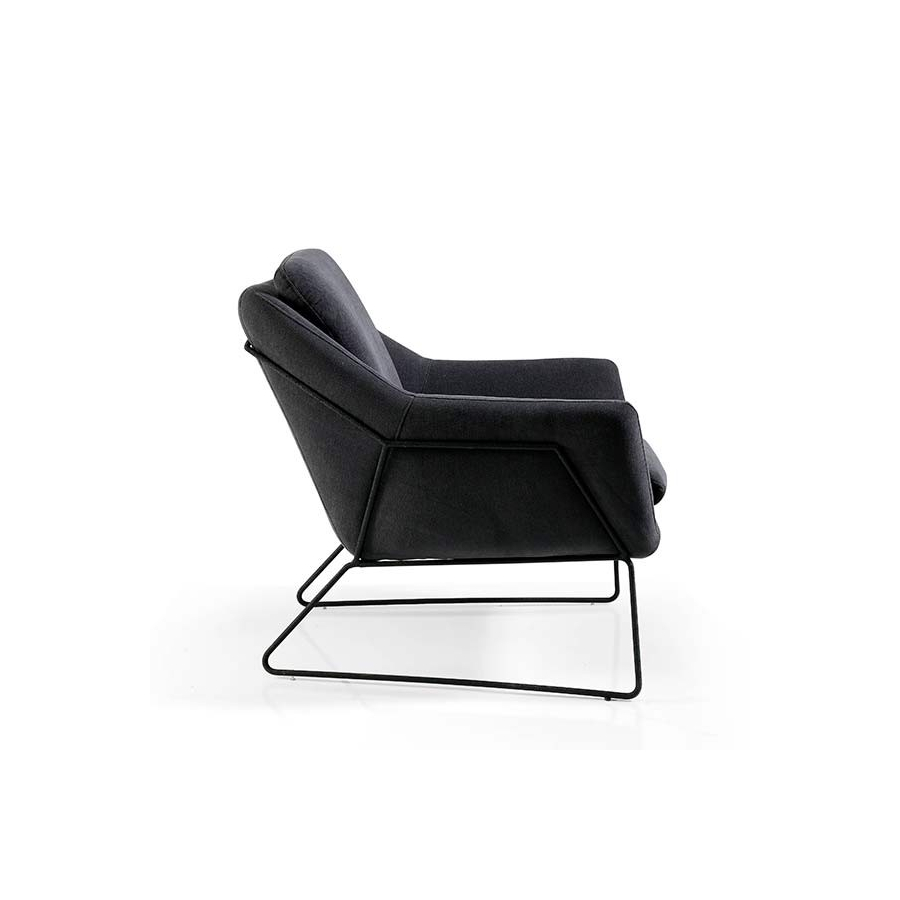 sillon tulip tapizado