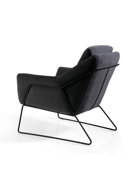 sillon tulip metalizado