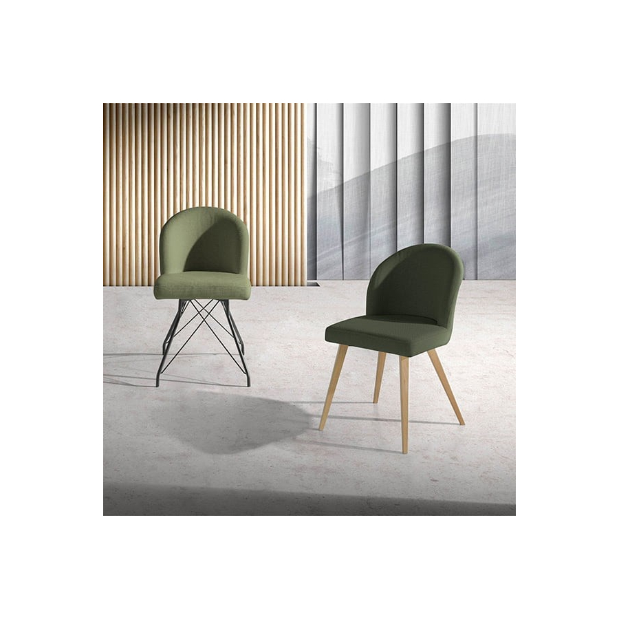 comprar silla de comedor con patas de madera