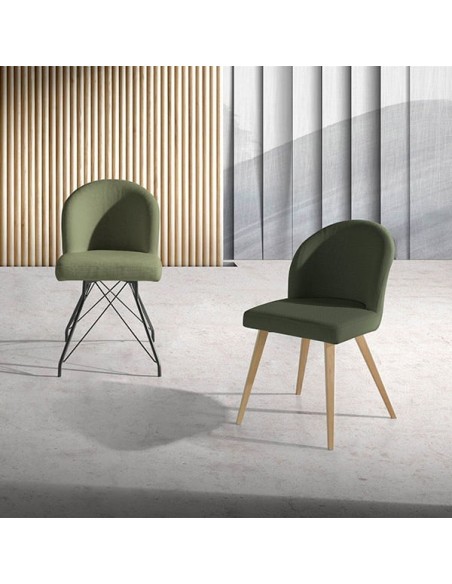 comprar silla de comedor con patas de madera