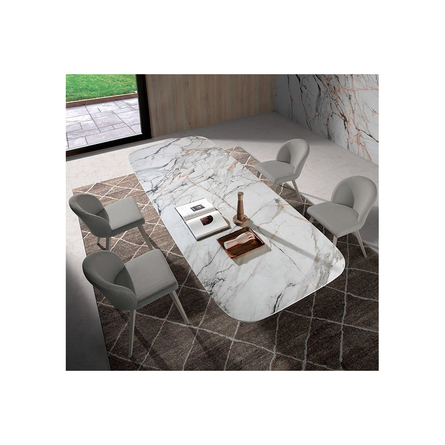 comprar silla de comedor tapizada en tela