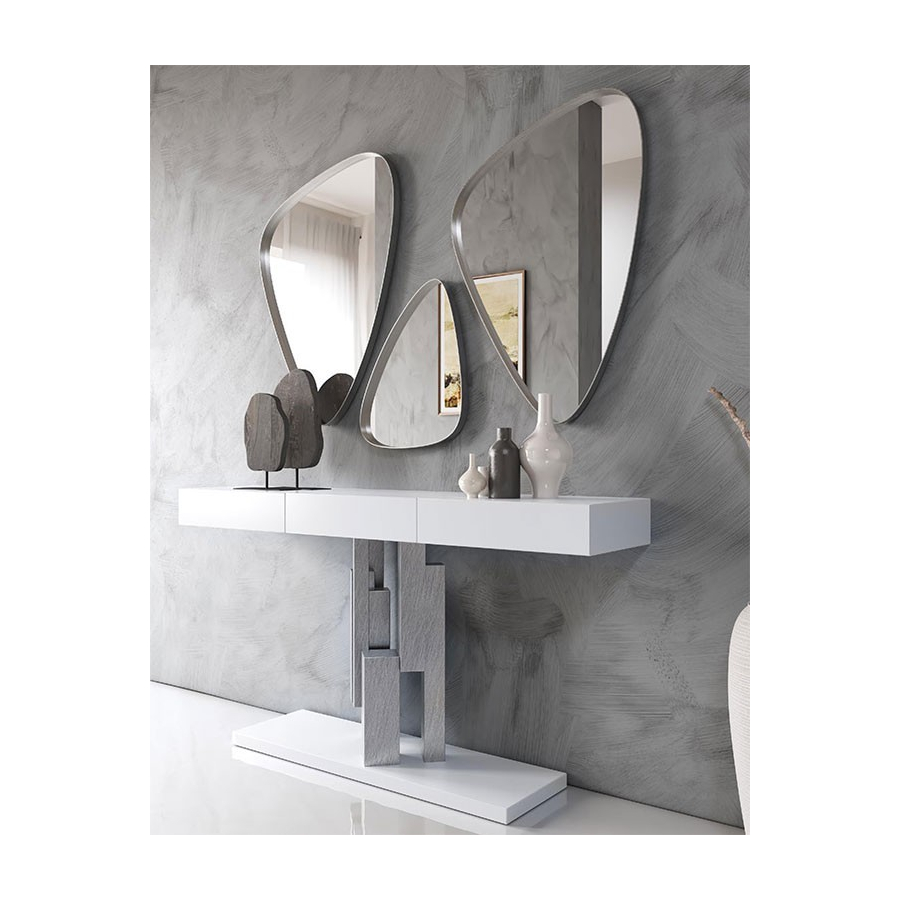 Recibidores contemporáneos con espejos en Muebles Lara