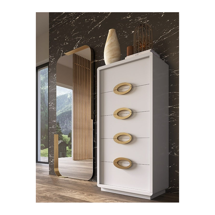 Dormitorio Máximo lacado blanco