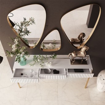 Recibidor de estilo contemporáneo de la firma Franco Furniture 2