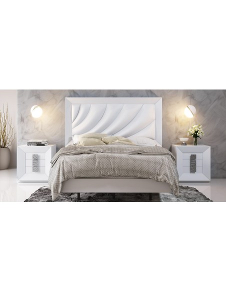 Dormitorio lacado blanco Franco Furniture