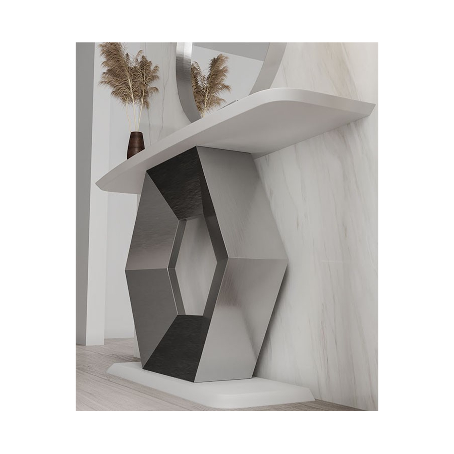 Detalles recibidor disponibles en oro o plata Muebles Lara