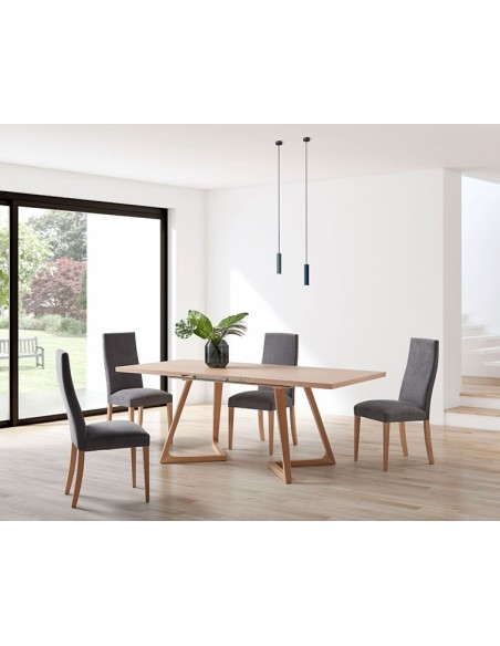 Silla de comedor de estilo contemporáneo