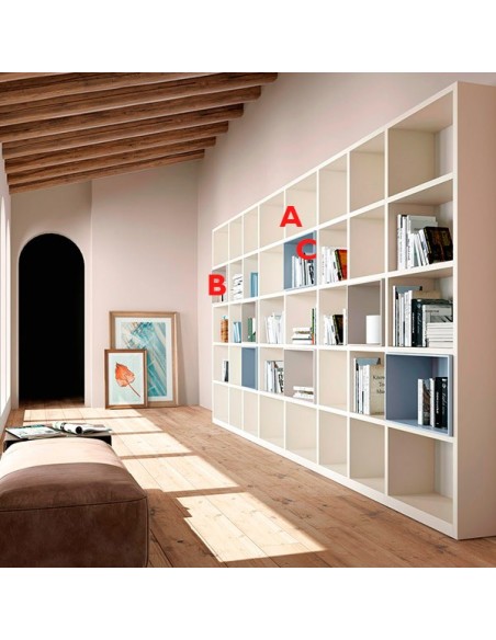 Librería Oslo 25 | Costera Mobles en Muebles Lara
