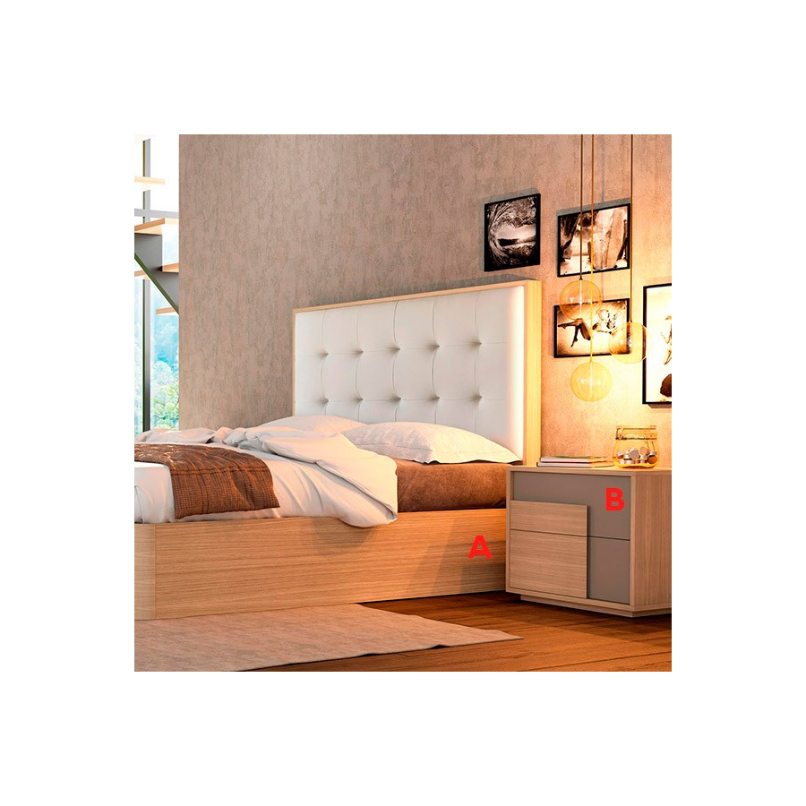 Dormitorio Oslo 52 | Costera Mobles en Muebles Lara