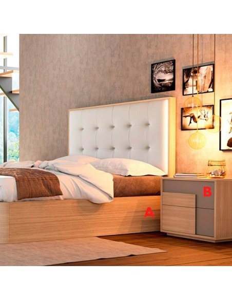 Dormitorio Oslo 52 | Costera Mobles en Muebles Lara
