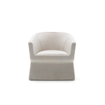 Butaca fedele Viccarbe frontal beige