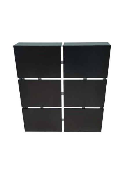 Cubreradiador Mobleku lacado negro en Muebles Lara