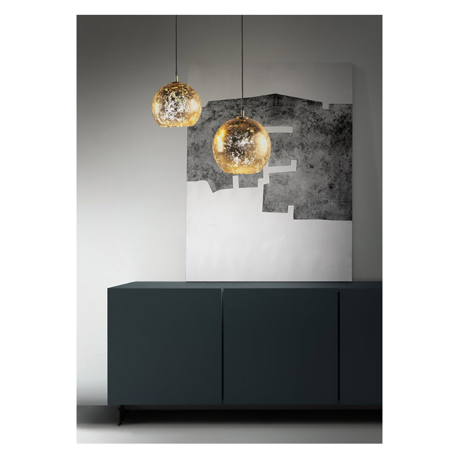 Lámpara colgante cristal Aura