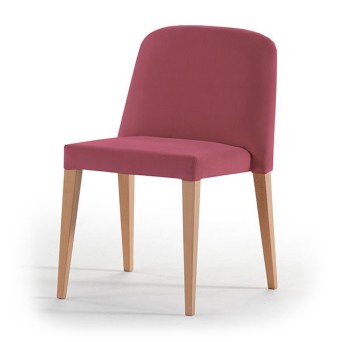 Silla Casia de la firma de diseño Doos tapizada en tela