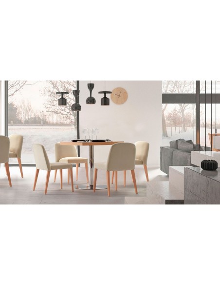 Silla Casia de comedor de estilo moderno